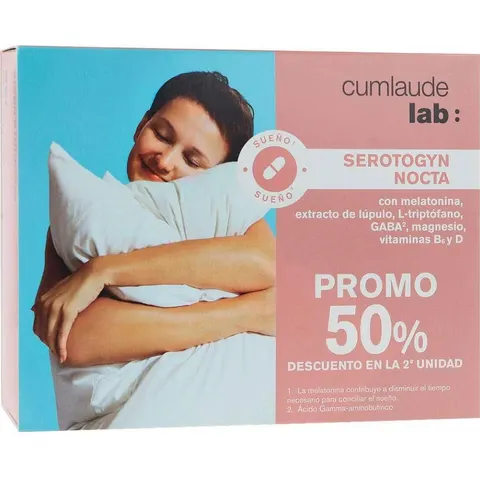 Cumlaude Lab Duplo Serotogyn Nocta 2x30caps – imagen 1
