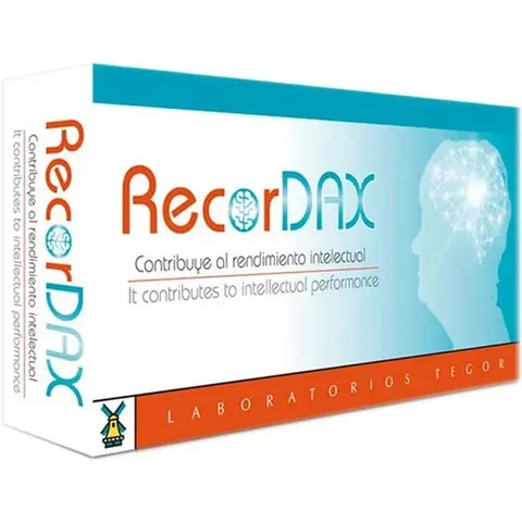 Tegor Recordax 40 Caps – imagen 1