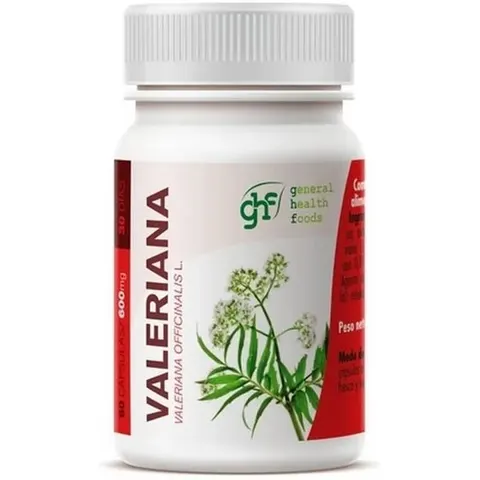 GHF Valeriana 600 Mg 60 Caps – imagen 1