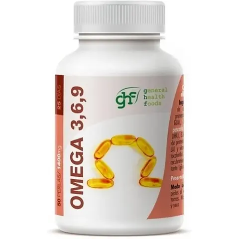 GHF Omega 369 1400 Mg 50 Perlas – imagen 1