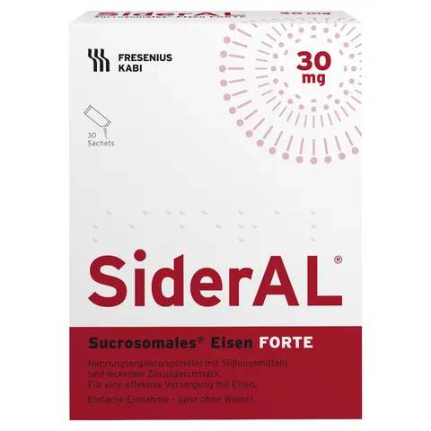 SiderAL Eisen Forte 30 St Granulat – Bild 1
