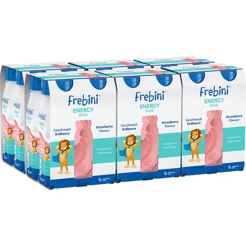 Frebini Energy Drink Erdbeere Trinkflasche – Bild 1