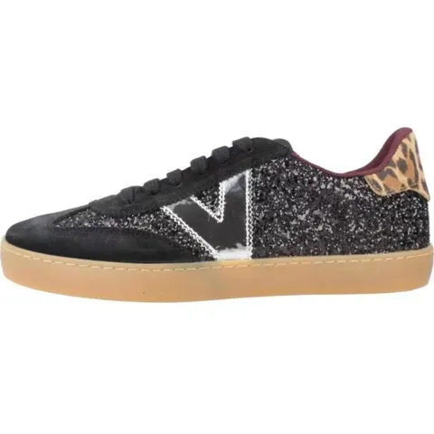 VICTORIA Baskets en cuir BERLIN GLITTER – image 1