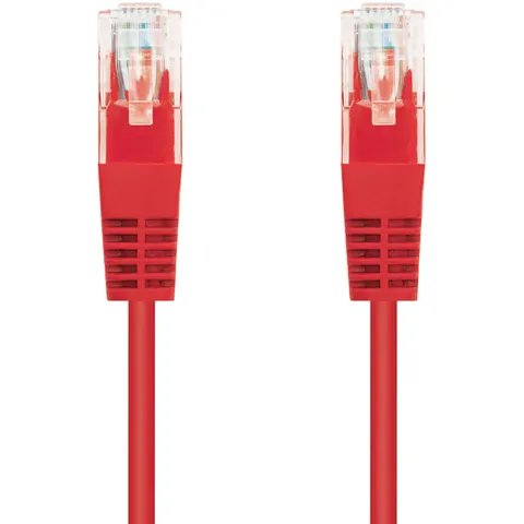 Cable Red RJ45 Cat6e U/UTP Rojo (2 mts) - Nanocable – imagen 1