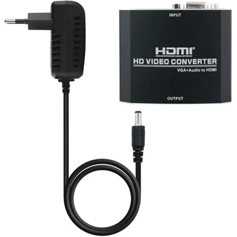 Conversor HDMI Macho - SVGA Hembra (15cm) - Nanocable – imagen 1