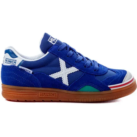 Munich gresca botas fútbol sala niño Azul (35) – imagen 1