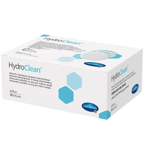Hydroclean Kompressen 4 cm rund steril – Bild 1