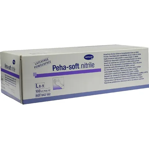 Peha Soft Nitrile Gloves 100 units L – image 1