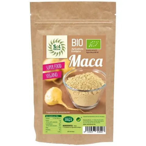 Sol Natural Maca Bio 200g – imagen 1