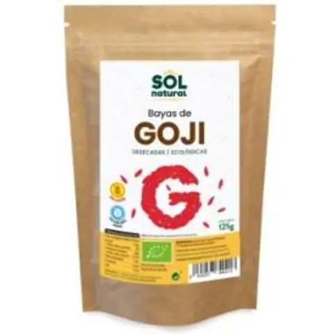 Solnatural bayas de goji 125gr. bio – imagen 1
