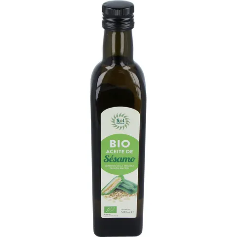 Solnatural aceite de sesamo 1 pres 500ml. – imagen 1