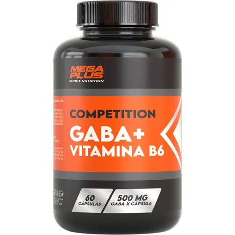 Mega plus gaba + vit. b6 competition 60cap. – imagen 1