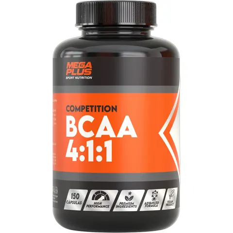 Mega plus bcaa 4:1:1 competition 150cap. – imagen 1