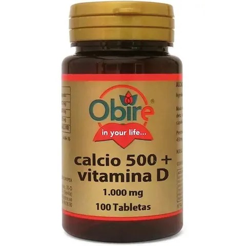 Obire Calcio + Vitamina D 100 comp – imagen 1