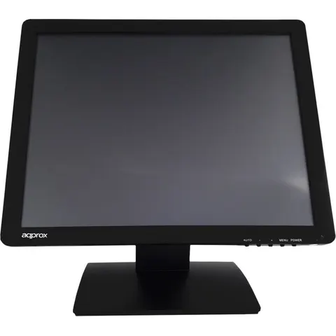 Monitor Táctil 17" APPMT17W5 SXGA (Negro) - APPROX – imagen 1