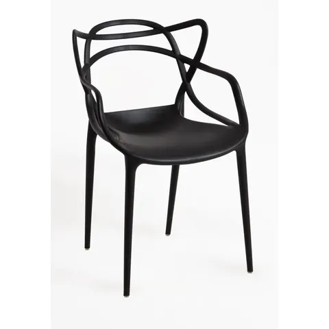 RegalosMiguel Pack 2 Sillas Korme - Negro – imagen 1