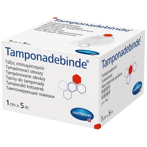 Tamponadebinde 1 cmx5 m steril Hartmann 1stk – Bild 1
