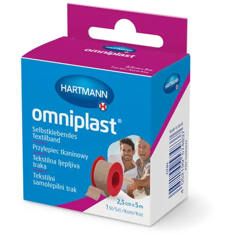 omniplast 2,5cm x 5m 1 St Pflaster – Bild 1