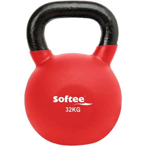 Kettlebell néoprène Softee – Bleu – image 1
