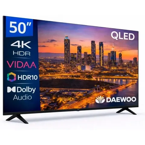 Daewoo 50VB56QV - 50" - 4K Ultra HD - Negro – imagen 1