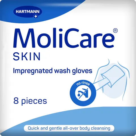 Molicare Skin Waschhandschuhe – Bild 1
