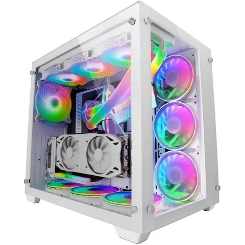 Mars Gaming MCV3 Blanco Torre Gaming Custom XXL E-ATX – imagen 1