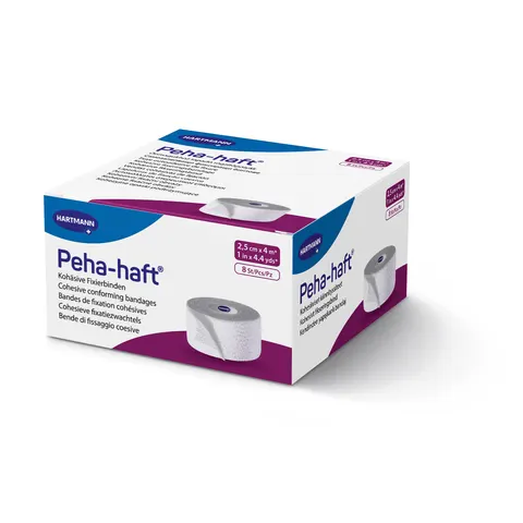 Peha Haft Fixierbinde latexfrei 2,5 cmx4 m – Bild 1