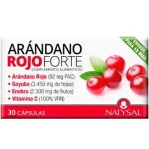 Natysal Arándano Rojo Forte 30 Caps – imagen 1