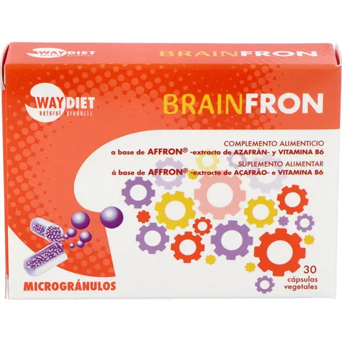 Waydiet natural products brainfron 30cap. – imagen 1