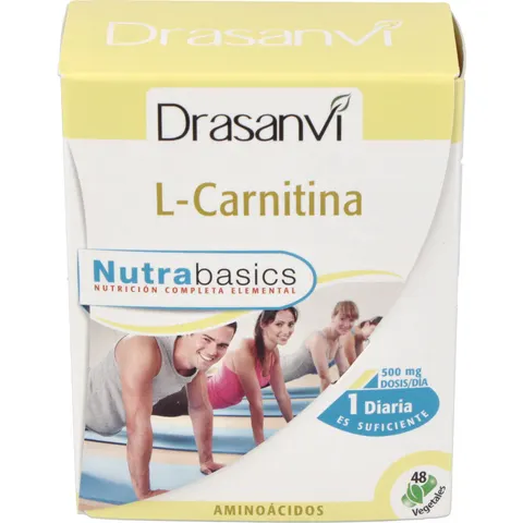 Drasanvi nutrabasics l-carnitina 48caps. – imagen 1