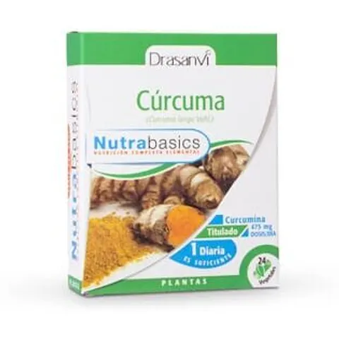 Drasanvi nutrabasics curcuma 24cap. – imagen 1