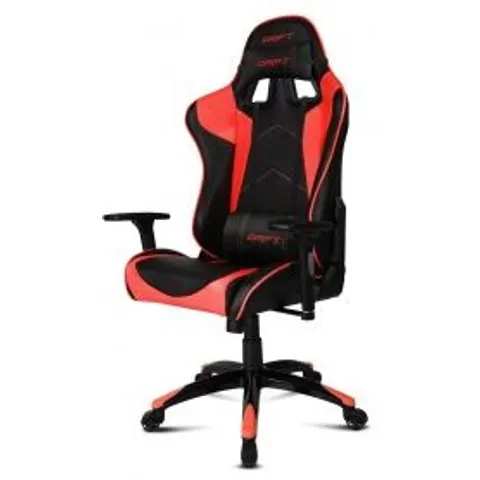 Silla Gaming DR300 (Negro/Rojo) - DRIFT – imagen 1