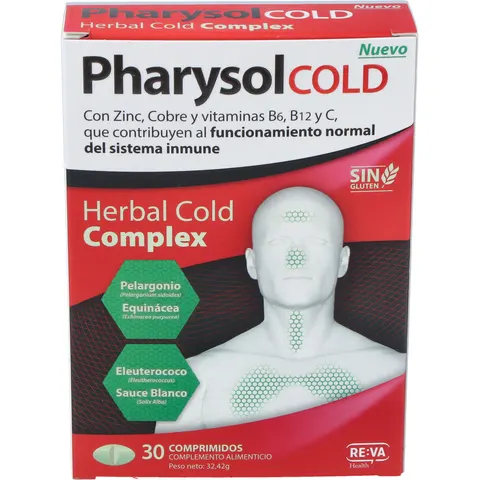 Pharysol Cold 30 Cpr – imagen 1