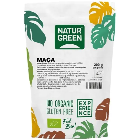 NaturGreen Maca Bio 200g – imagen 1