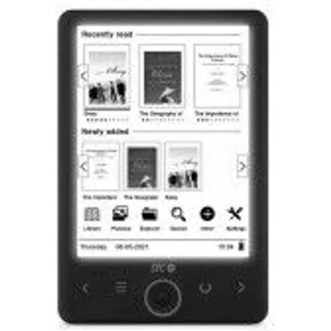 E-Book 6" Dickens Light 2 8GB (Negro) - SPC – imagen 1