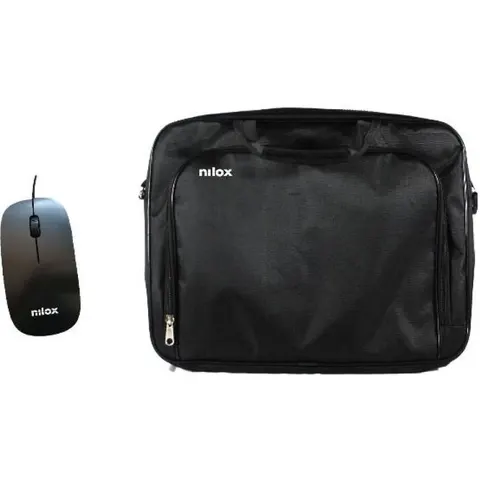 Laptop Case Nilox ESSENTIAL 2 15.6" Black – afbeelding 1