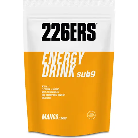 226ers SUB9 ENERGY DRINK 1KG Mango – imagen 1