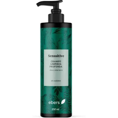 Ebers Champú Limpieza Profunda 250 ml – imagen 1