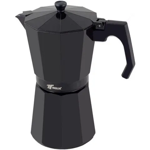 Cafetera Negra Clásica (12 Tazas) - THULOS – imagen 1