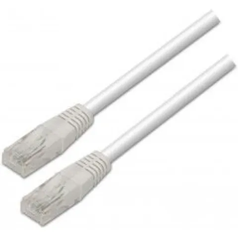 Cable Red RJ45 Cat5e UTP Blanco (2 mts) - AISENS – imagen 1