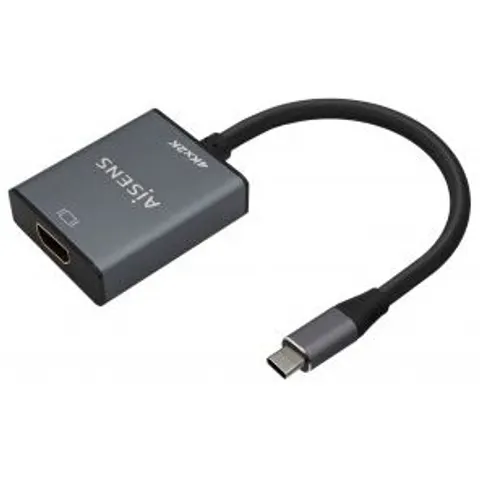 Conversor USB-C Macho - HDMI 4K Hembra (Gris) - AISENS – imagen 1