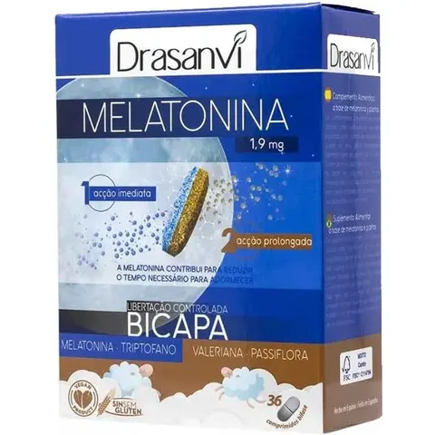 Drasanvi Melatonina Bicapa Retard 30comp – imagen 1