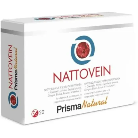 Prisma Natural Nattovein 20 Caps – imagen 1
