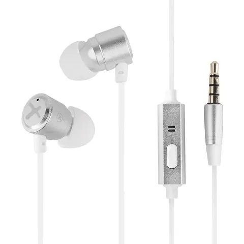 Auriculares Topsound con Cable y Micrófono (Blancos) - PHOENIX – imagen 1