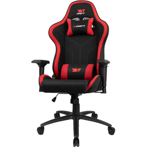 Silla Gaming DR110 (Negro/Rojo) - DRIFT – imagen 1