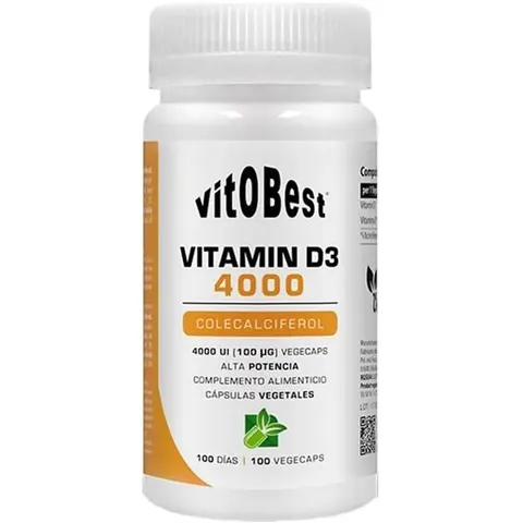 VitoBest Vitamina D3 100 caps – imagen 1