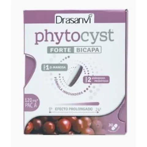 Drasanvi Phytocyst Forte Manosa 30comp – imagen 1