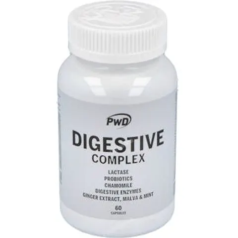 Pwd nutrition digestive complex 60cap. - pwd nutrition – imagen 1
