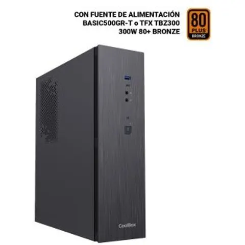 CoolBox Caja para PC micro ATX T370 Slim – imagen 1