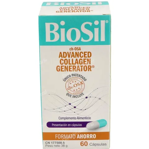 Biosil generador de colageno 60cap. – imagen 1